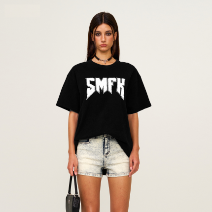 Compass SMFK Metal Rock Loose Tee Black