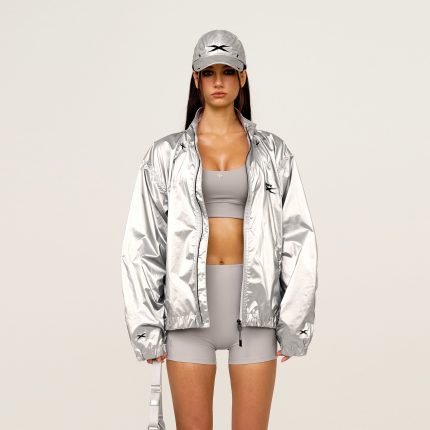 FUTURE Storm Interstellar Loose Sports Jacket Silver