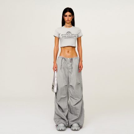 Compass Lightning Overalls Pants Gray