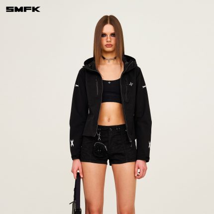 FUTURE Storm Outdoor Wind-Proof Functional Slim Hoodie Black