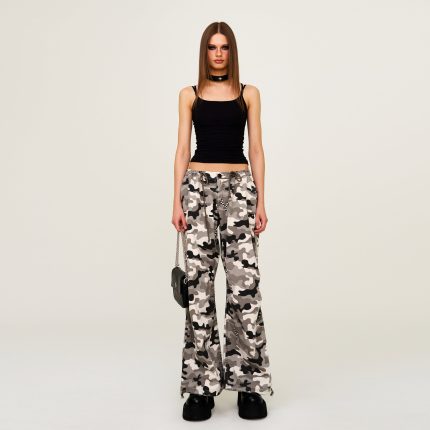 Compass Snow Camouflage Hunting Paratrooper Pants