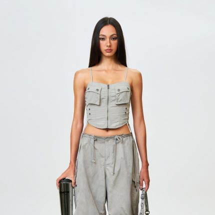 FUTURE Storm Utility Tank Top Silver