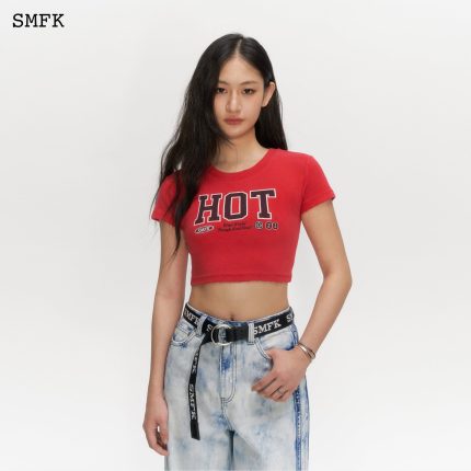 Compass Dancing Red Short T-shirt