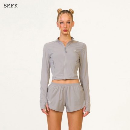 Compass Hug Sun-Proof Jacket Grey
