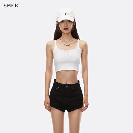 Compass Retro Sports Undershirt White