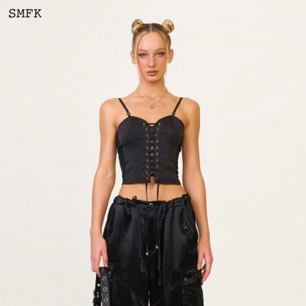 Compass Traditional Satin Corset Top