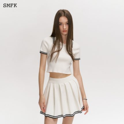 Compass White Polo