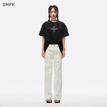 Dance Group Wandering Wide Leg Jeans