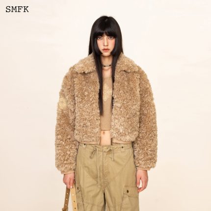 WildWorld Adventure Short Faux Fur Jacket